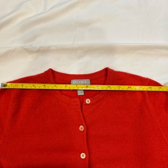 Pure Collection Red Cardigan - Picture 4 of 7